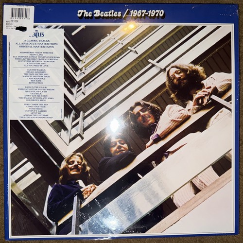 Beatles blue album - beatles, vinyl