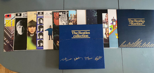 The beatles bc13 blue - beatles, box