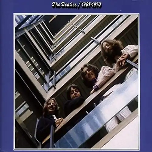 The beatles 1967 1970 - beatles, blue