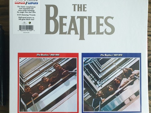 The beatles red blue album - the,
