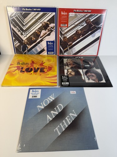 Beatles red blue - &, and