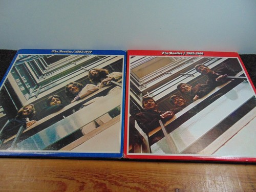 Beatles red blue - red, albums