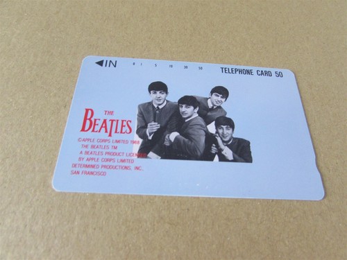 The beatles blue unused phone - unused,